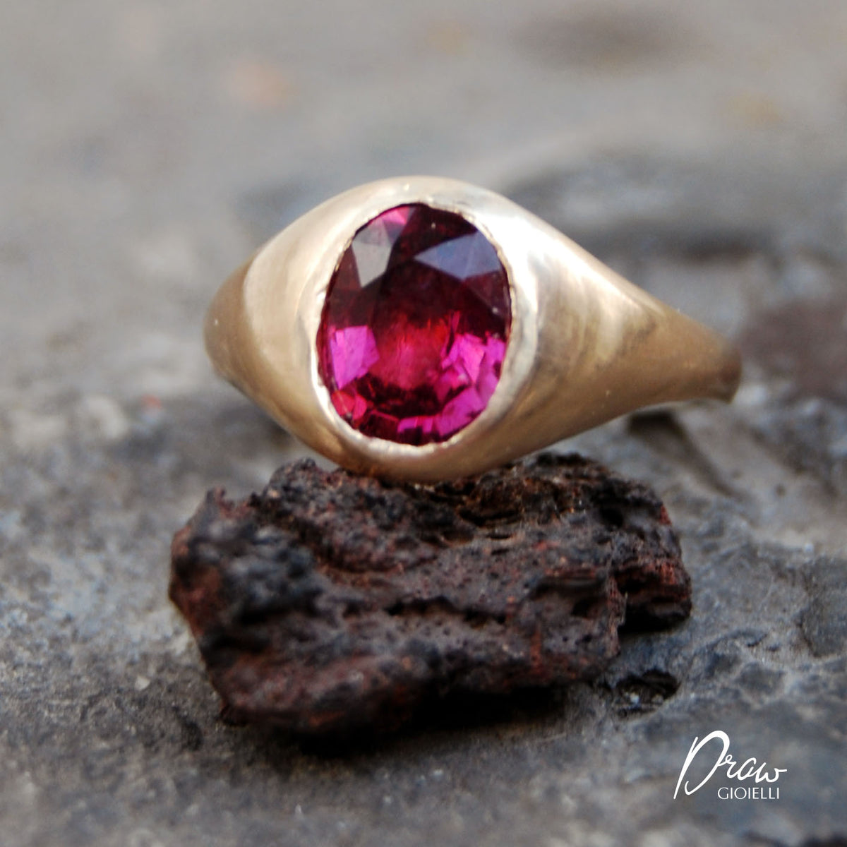 Anello rubellite