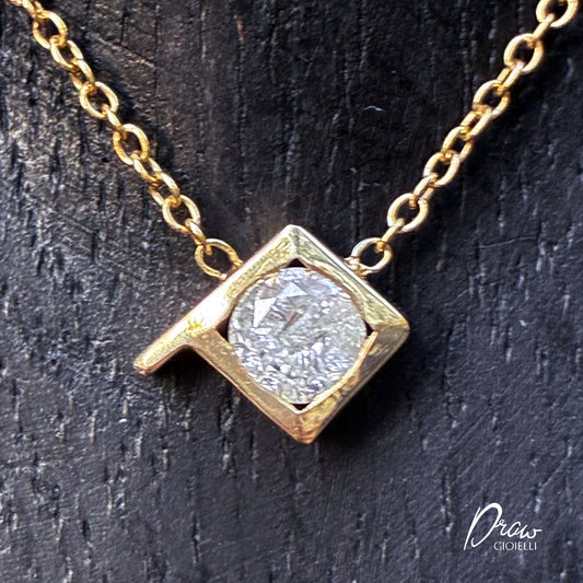 Girocollo in Oro e Diamante